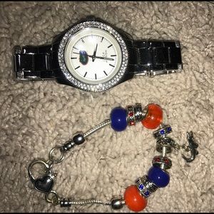 jack mason watch & brighton bracelet